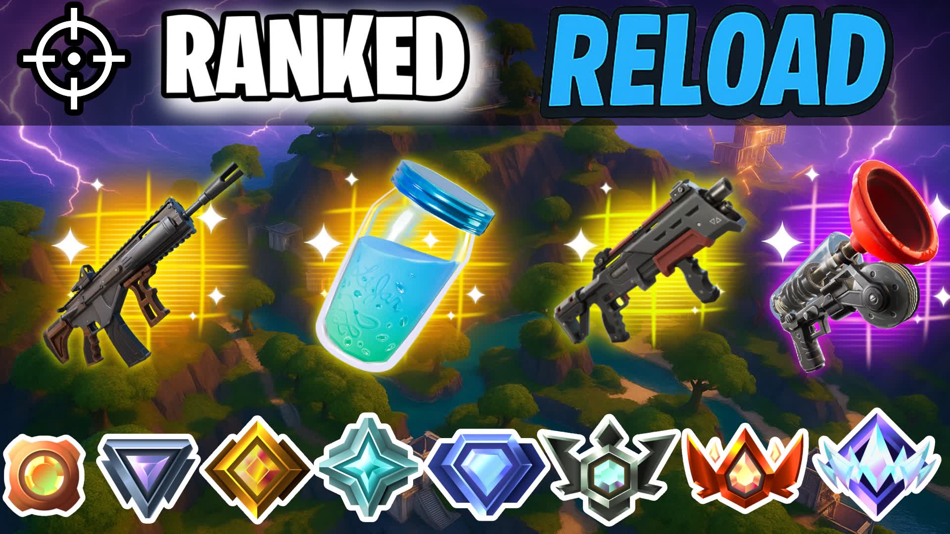 TROPICAL 1V1V1 INFINTE RELOAD RANKED 8