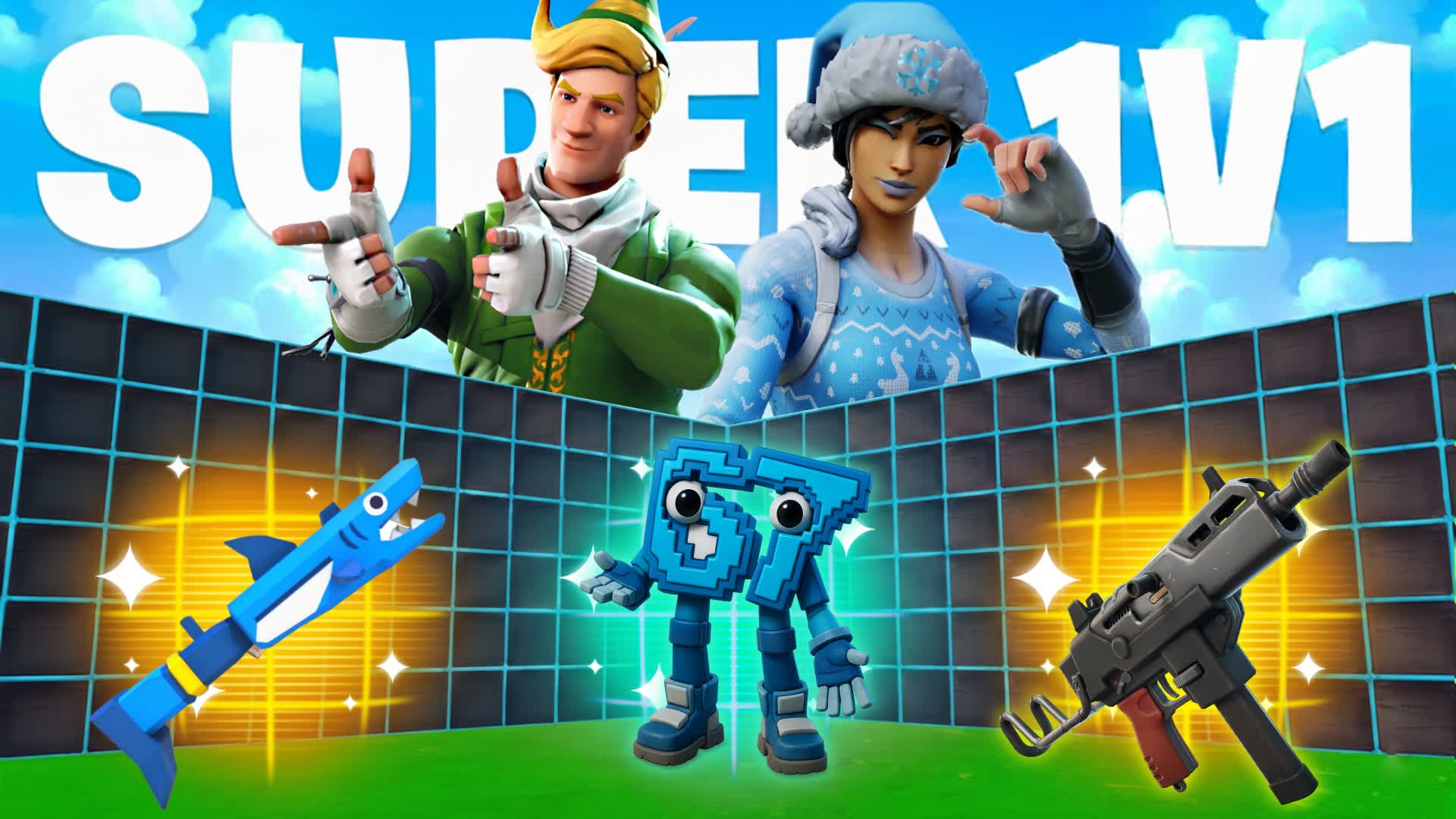 SUPER 1V1 FFA - ALL GUNS 1V1