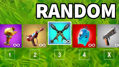 Random Items Zone Wars!