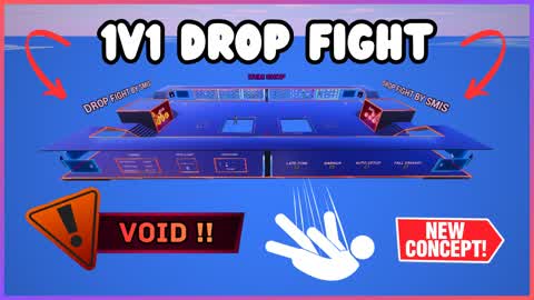 🕳️1V1 DROP FIGHT🕳️ (New concept)
