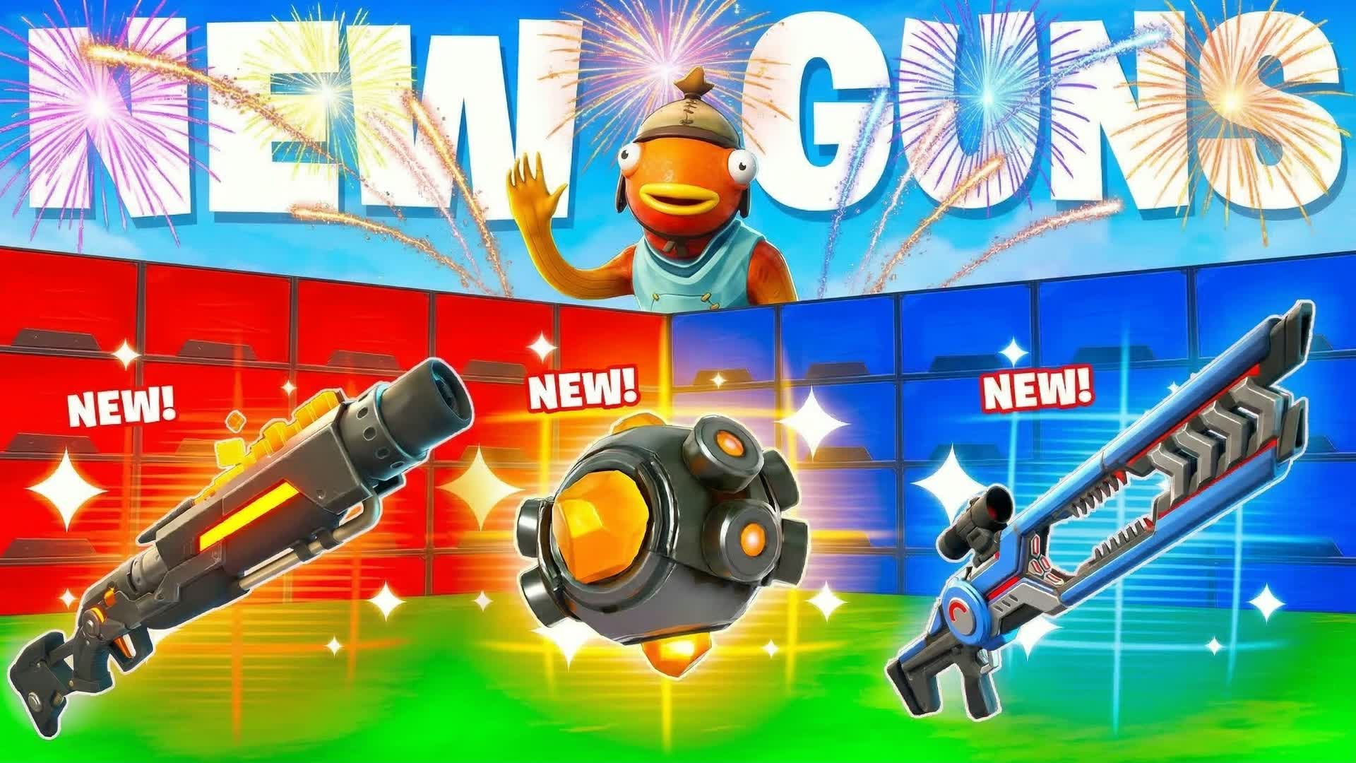 新登場の1対1対1 - 全種類の武器と乗り物