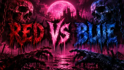 RED VS BLUE 🔴🔵 VS 🔴