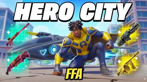 HERO CITY ALL GUNS AND RIDES