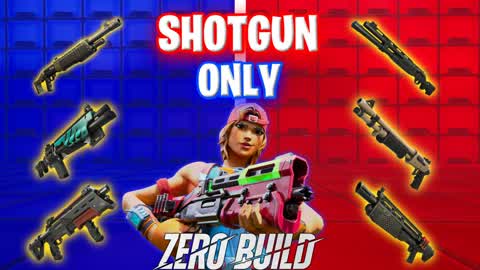 Shotgun Only Red VS Blue NO BUILDS🔴🔵