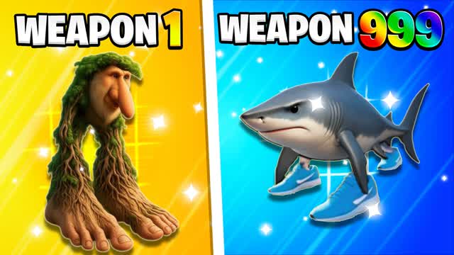 ☀️SUMMER MEME GUN GAME🤣 ONE SHOT🎯