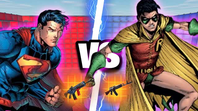 🔴🔵 SUPERMAN VS ROBIN