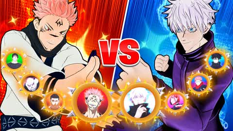 JUJUTSU - RED VS BLUE🔴🔵