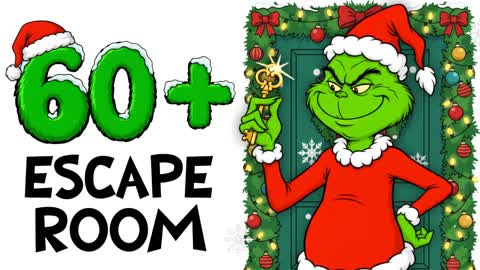 THREE ESCAPE ROOM 🎄 IQ GRINCH CASTLE