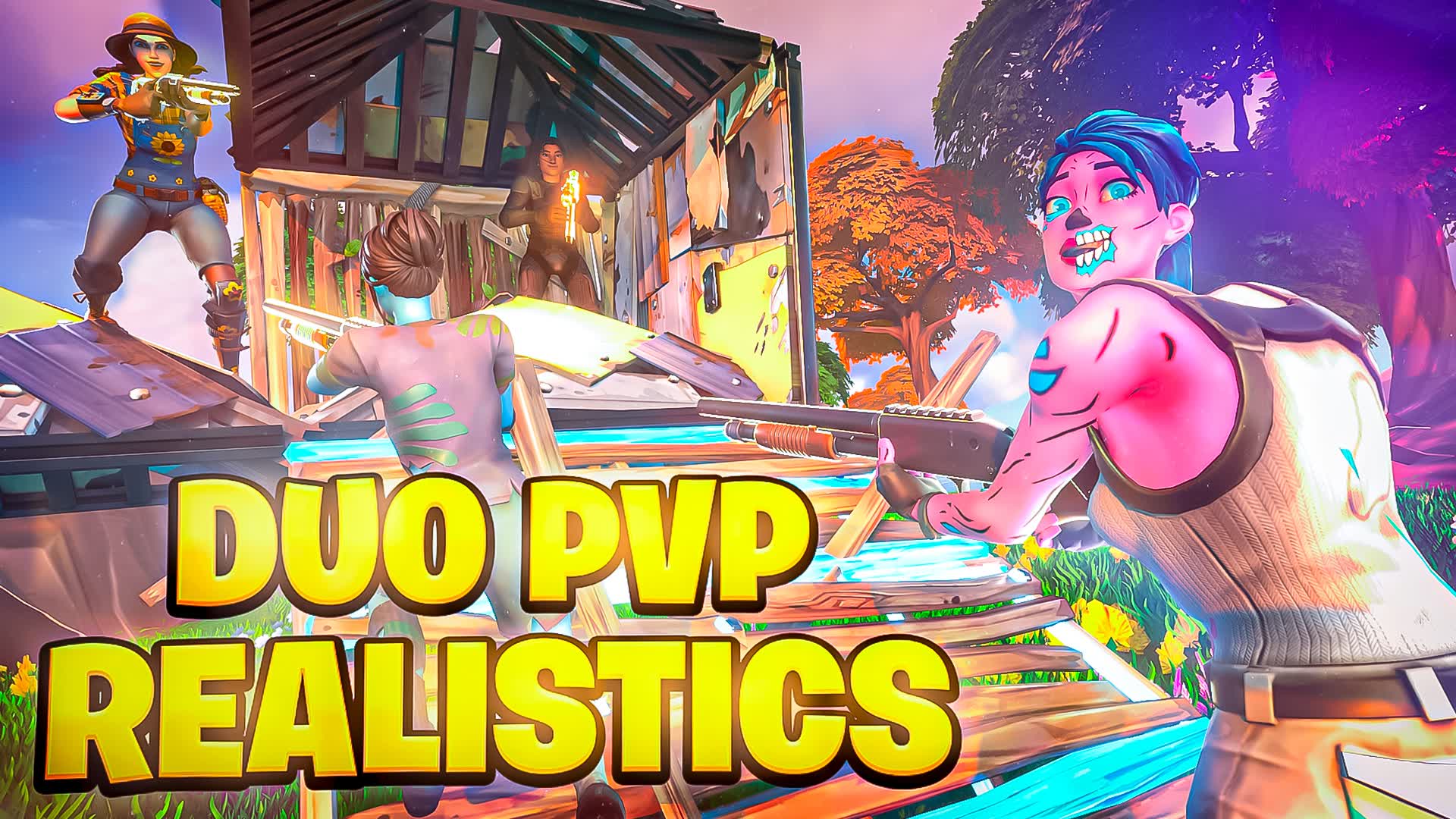 Duos Realistic PVP 791850091604 by wembananabuilds Fortnite