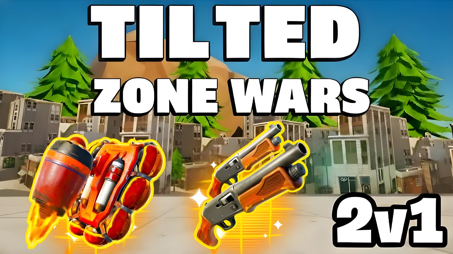 TILTED ZONE WARS 2V1 1V2