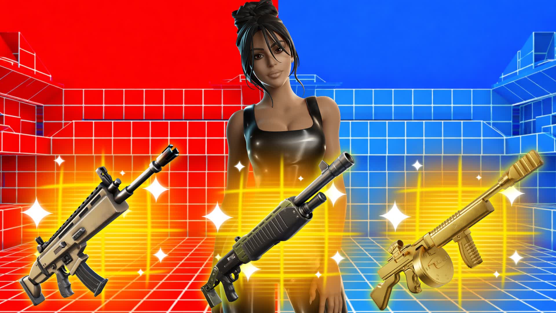 SUPER RED VS BLUE 🔴🔵COOL FFA