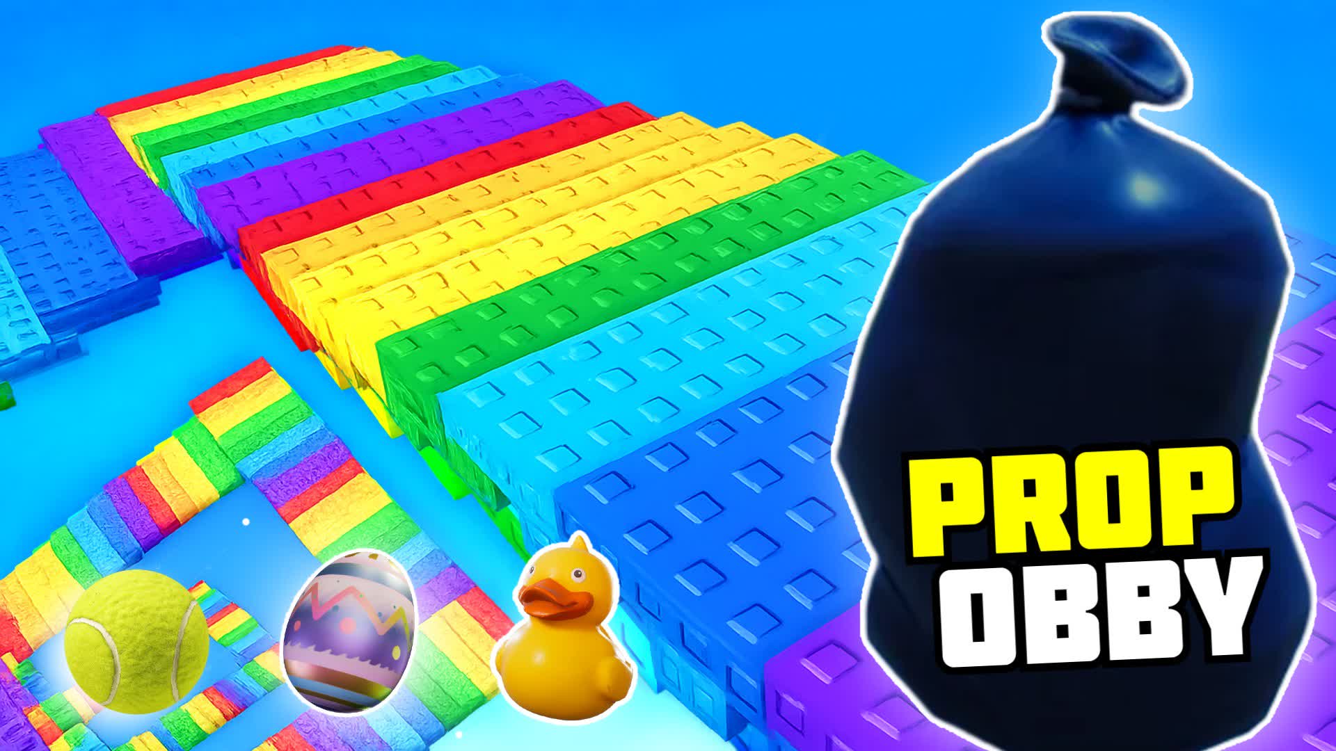OBBY PARKOUR⭐ PROP OBBY ✨