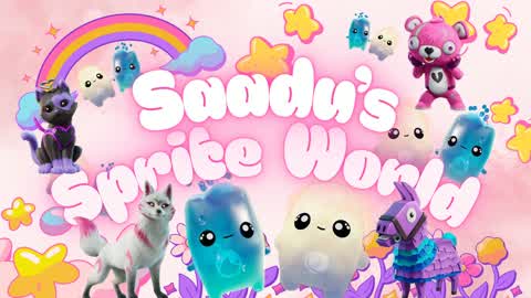 Saadu's Sprite World — Fortnite Creative Insel