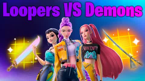 💃 LOOPERS VS DEMONS 👹👺 - MELEE