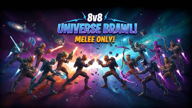 🌀8VS8 Melee Stadion Space🌀