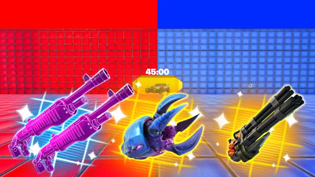 1V1 RED VS BLUE WITH EVERY GUNS