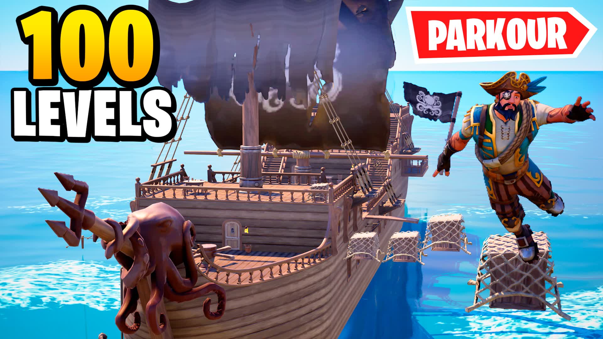 Deathrun 100 Levels Pirates🏴‍☠️
