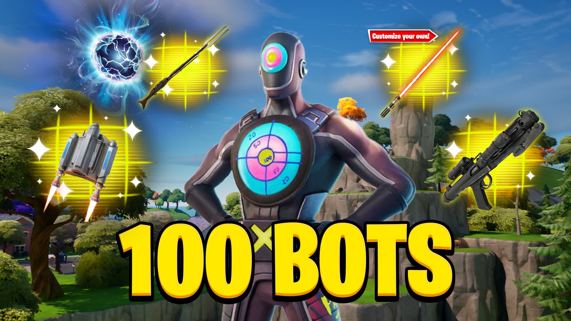 100 bots