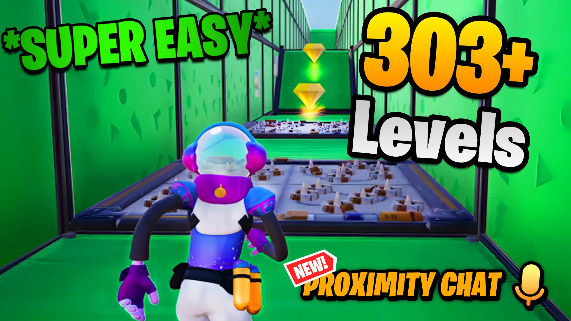 Easy 300+Levels Parkour 🔊PROXIMITY CHAT