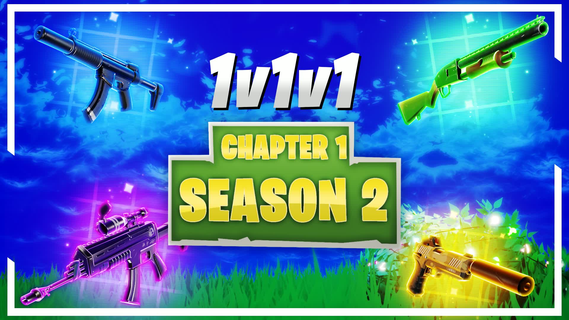 1v1v1 チャプター1 シーズン2 | フリーフォーオールPvPアリーナ