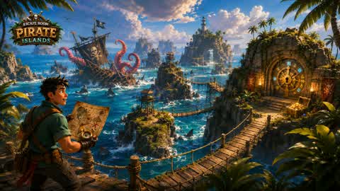 ESCAPE ROOM: Pirate Islands 🦈🌴