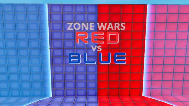 RED VS BLUE ZONE WARS 🔴🔵