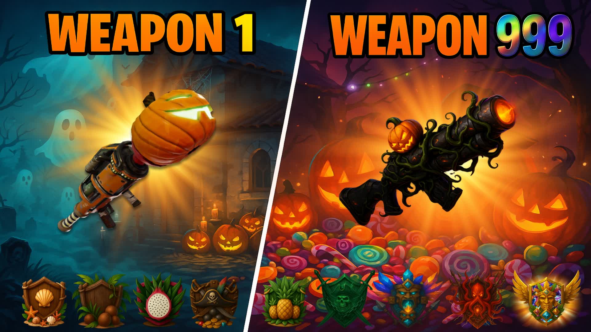 HAUNTED ISLAND GUNGAME🎃