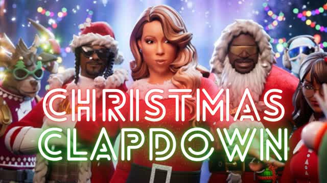 Christmas clapdown