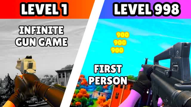 First Person Gun Game ONE Shot with CARS