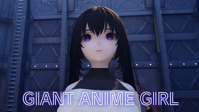 Capture 1 – Giant Anime Girl
