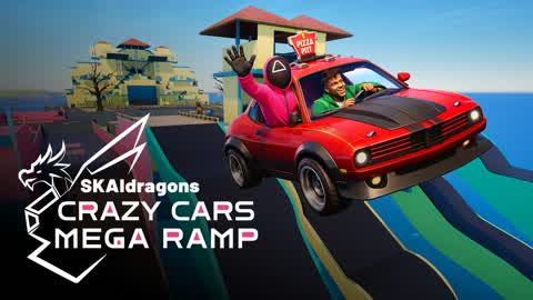 SKAIdragons Crazy Cars Mega Ramp SQUIDS