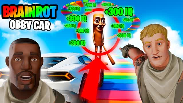 🌈🧠Tung Tung Tung Sahur Obby Car🧠🌈