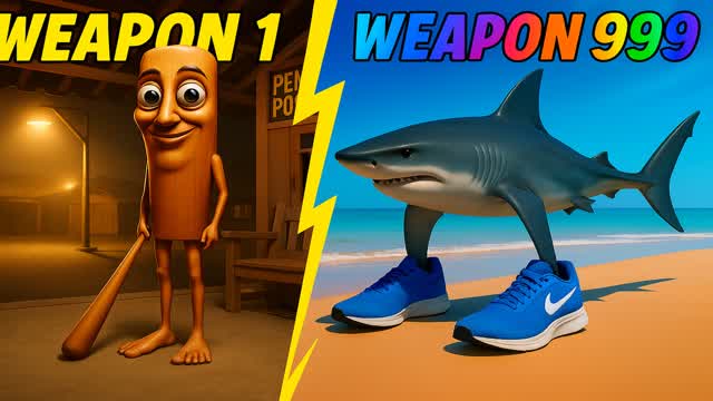 BRAINROT - GUN GAME TUNG & TRALALERO