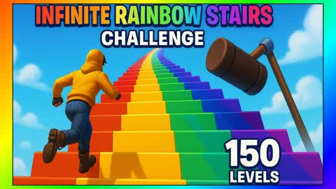 🚀 Infinite Rainbow Stairs Parkour