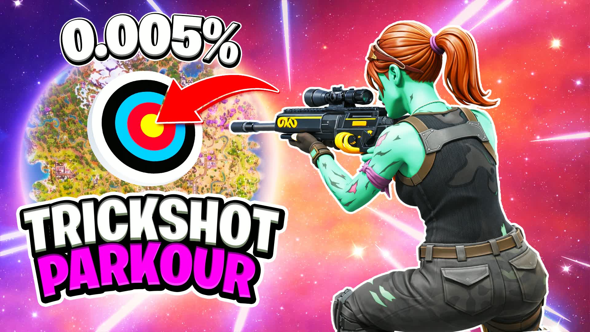ULTRA TRICKSHOT PARKOUR🎯 60+ LEVELS