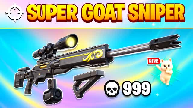 SUPER GOAT SNIPER ONE SHOT 🎯
