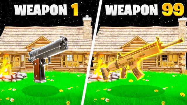 CAMPING INFINITE RANDOM GUN GAME 🌳