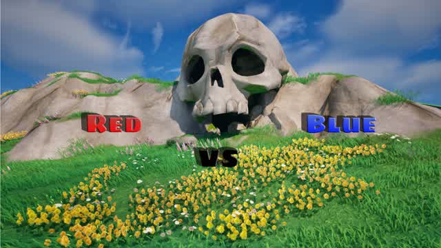 Skull Island - Red vs Blue