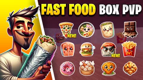 🍔FAST FOOD BOXFIGHTS📦