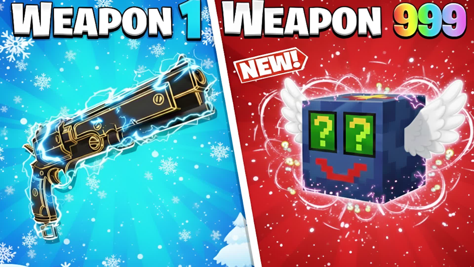 COLD ❄️ BRAINROT GUN GAME 🎯 ONE SHOT