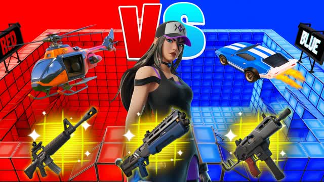 CRAZY RED VS BLUE ARENA