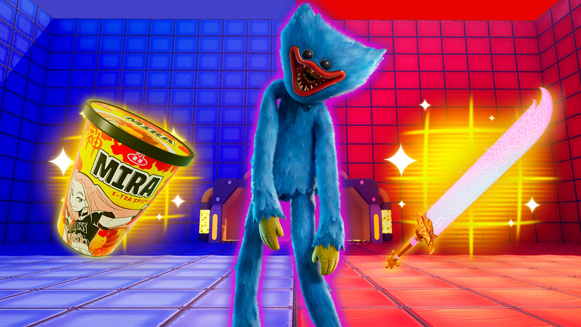 SCARY RED VS BLUE 🔴🔵