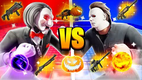 CRAZY RED VS BLUE HORROR 🎃