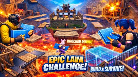 🔥 EPIC LAVA CHALLENGE 🔥 BUILD FIGHTS