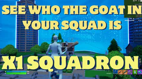 I'M THE GOAT OF THE SQUADRON