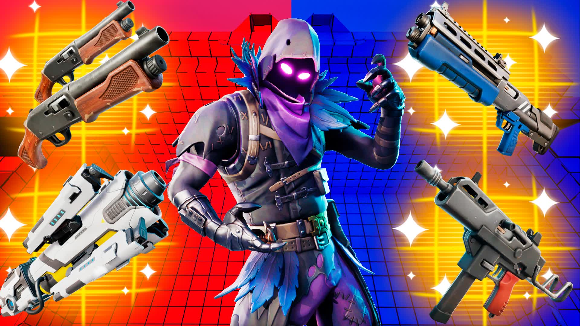 RAVEN RED VS BLUE 🔴🔵