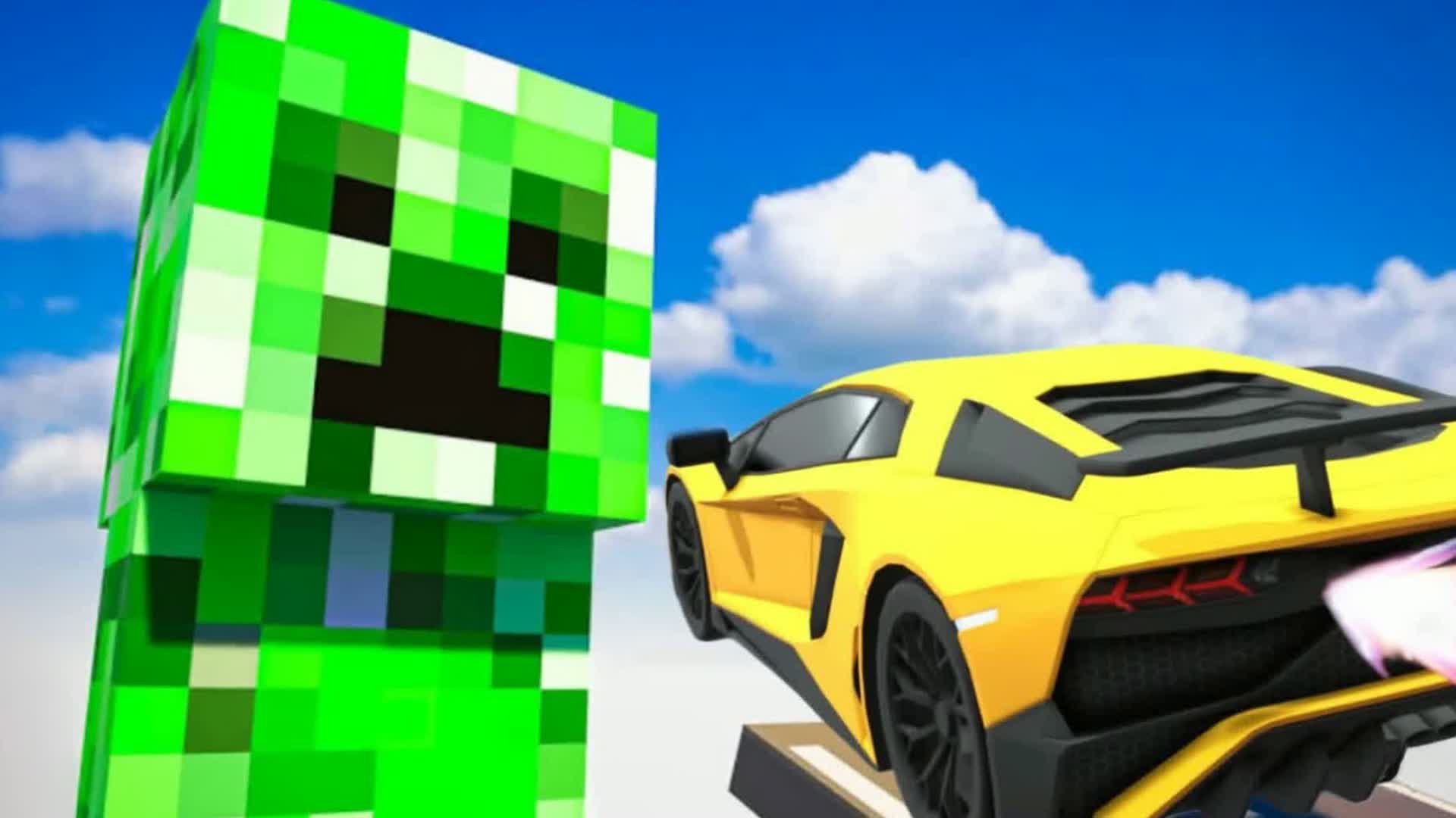 MINECRAFT MEGA RAMP