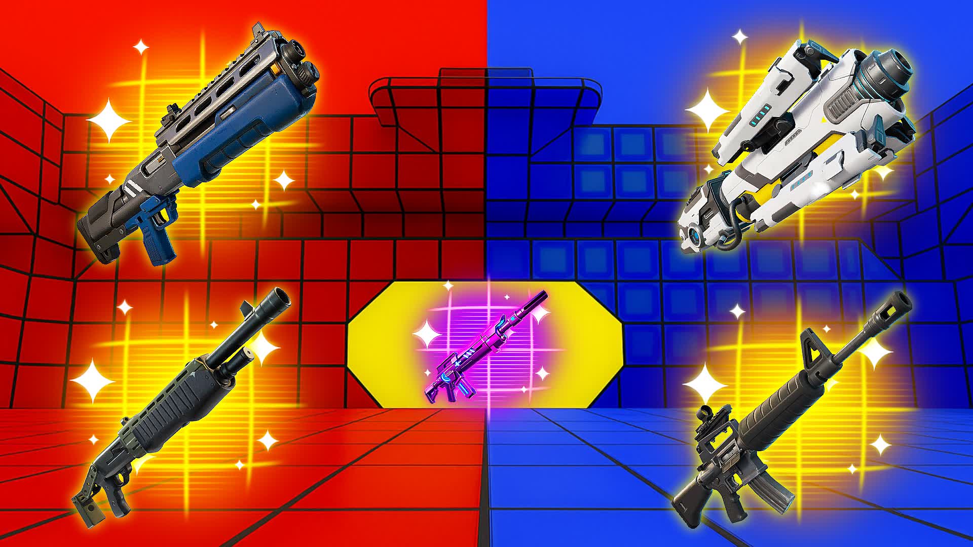 Assault Rifle Red VS Blue 🔴🔵