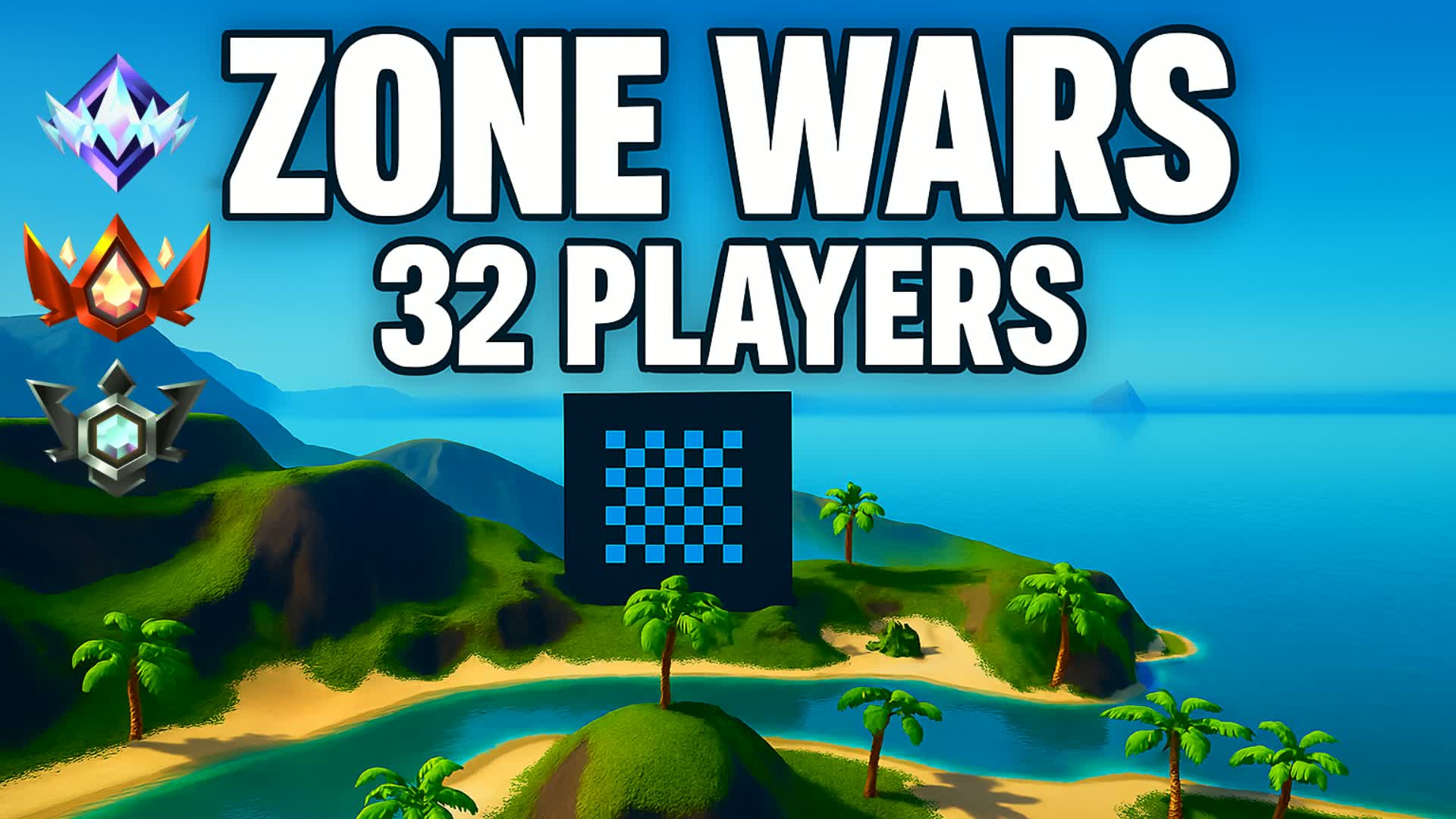 TROPICAL ZONE WARS 32 PLAYERS