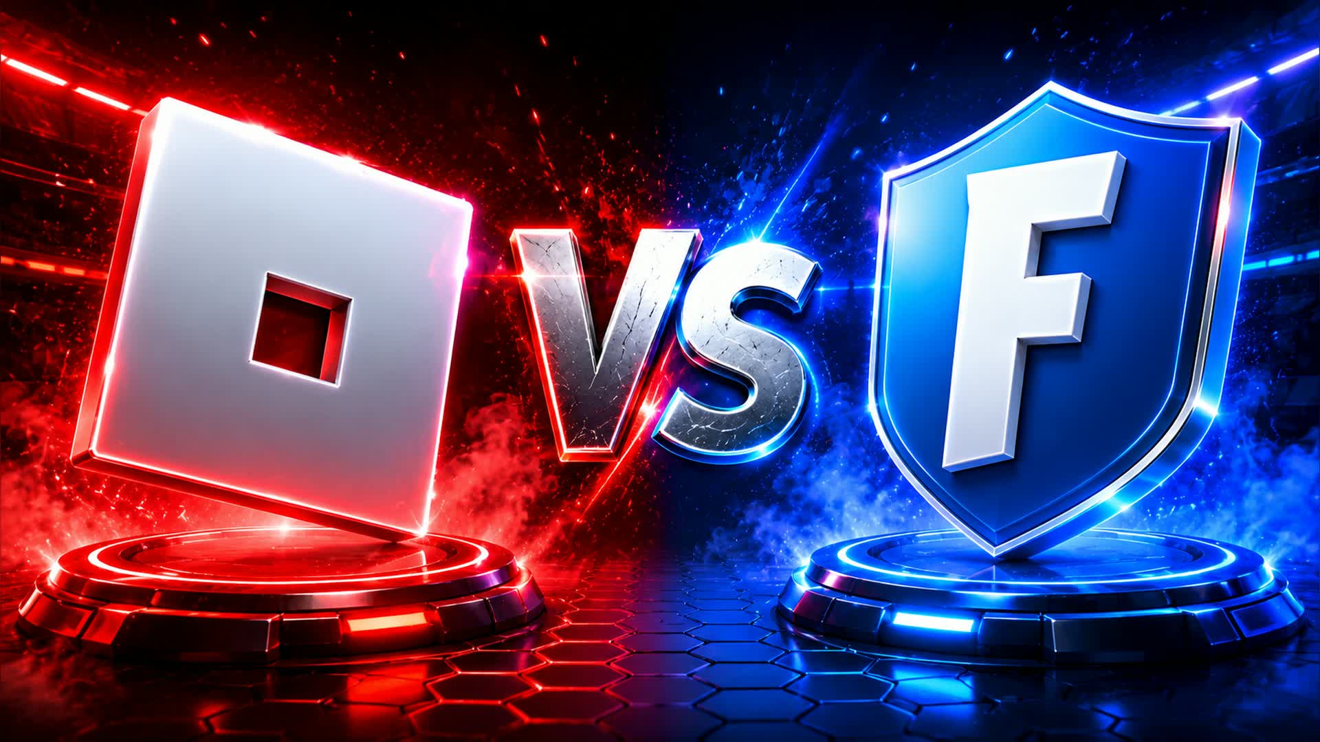 RIVALS RED VS BLUE 🔴🔵 POWER CLASH!
